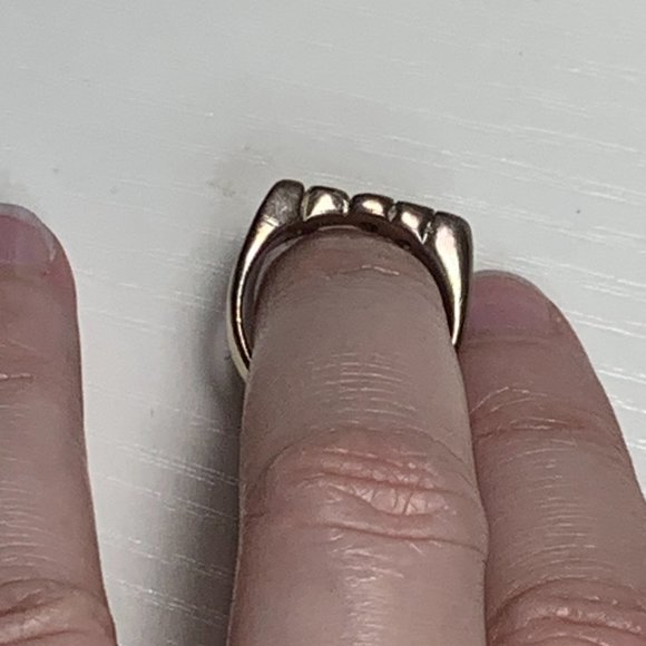 Sterling Silver Peggy Personalized Name Ring, Size 6 - Picture 9 of 10